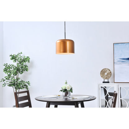 Etude 1 Light Satin Gold Pendant