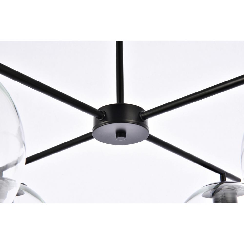 Opus 4 lights black pendant