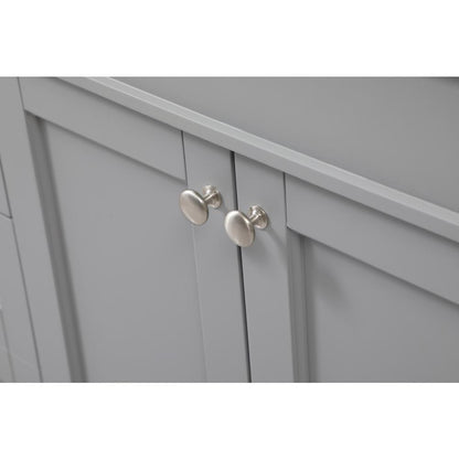 48 inch Single bathroom vanity in grey with backsplash