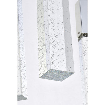 Weston 16 lights pendant in chrome