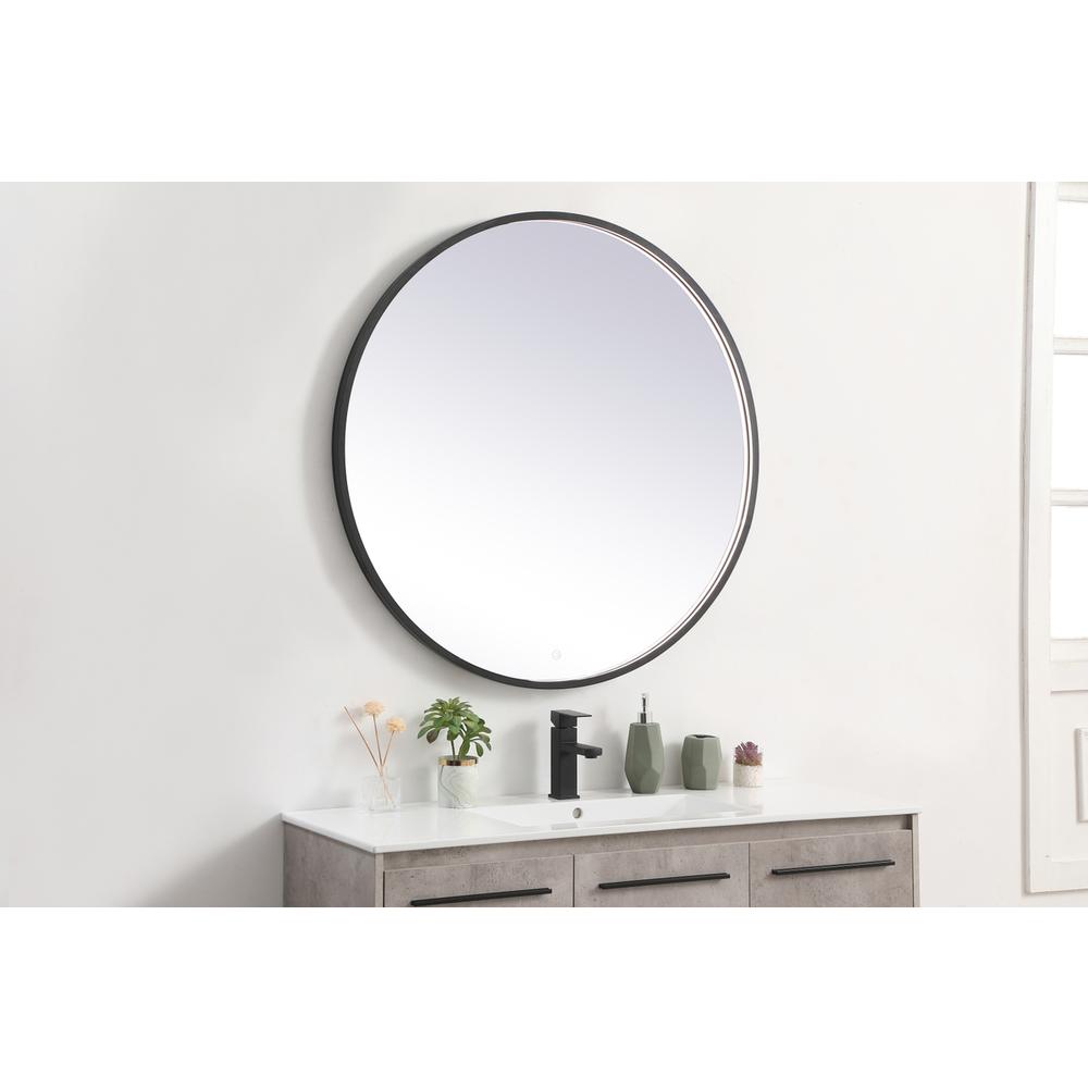 Pier 39 inch LED mirror with adjustable color temperature