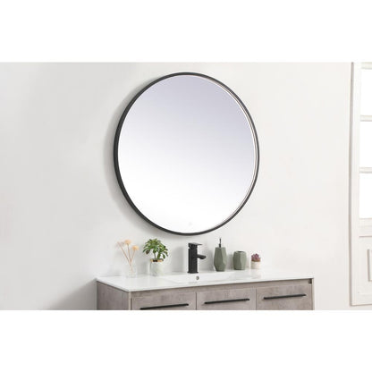 Pier 39 inch LED mirror with adjustable color temperature