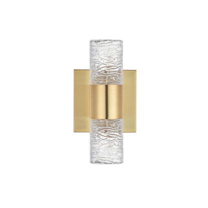 Vega 2 light Gold LED Wall Sconce