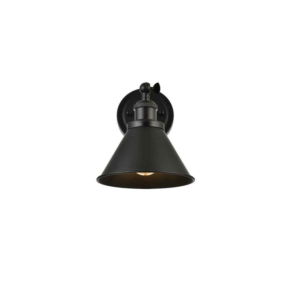 Bentley 1 light Black Bath Sconce