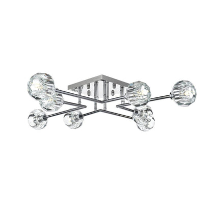Eren 31 inch Flush Mount in Chrome