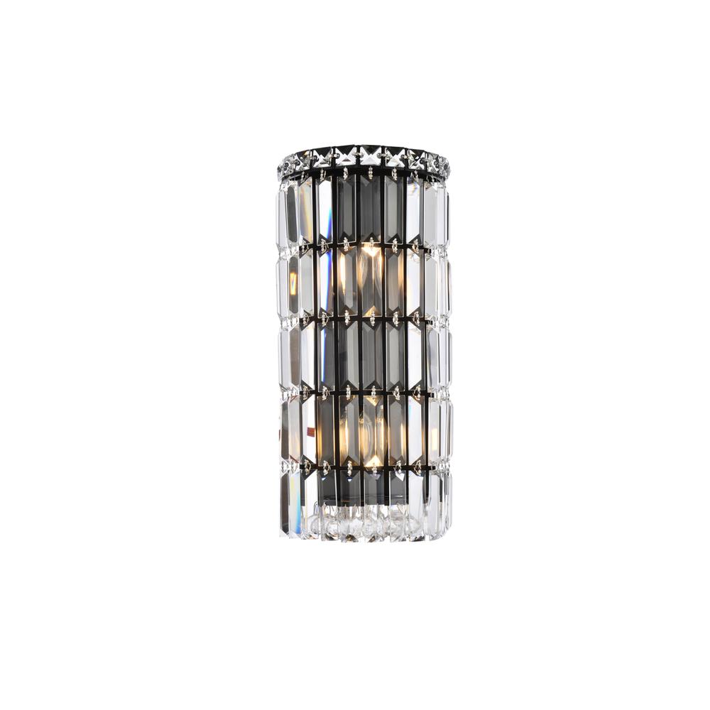 Maxime 8 Inch Black Wall Sconce