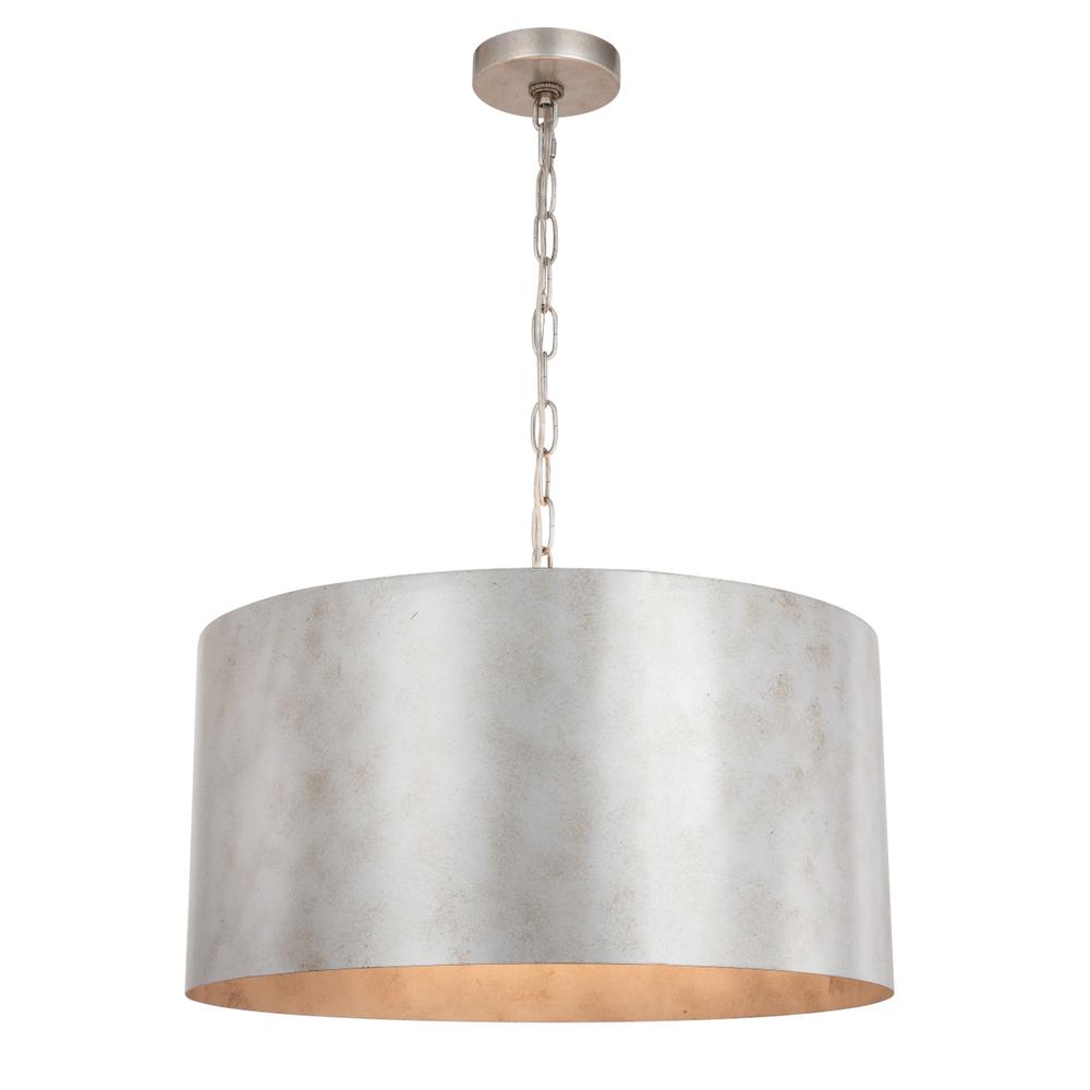 Miro 3 light Vintage Silver pendant