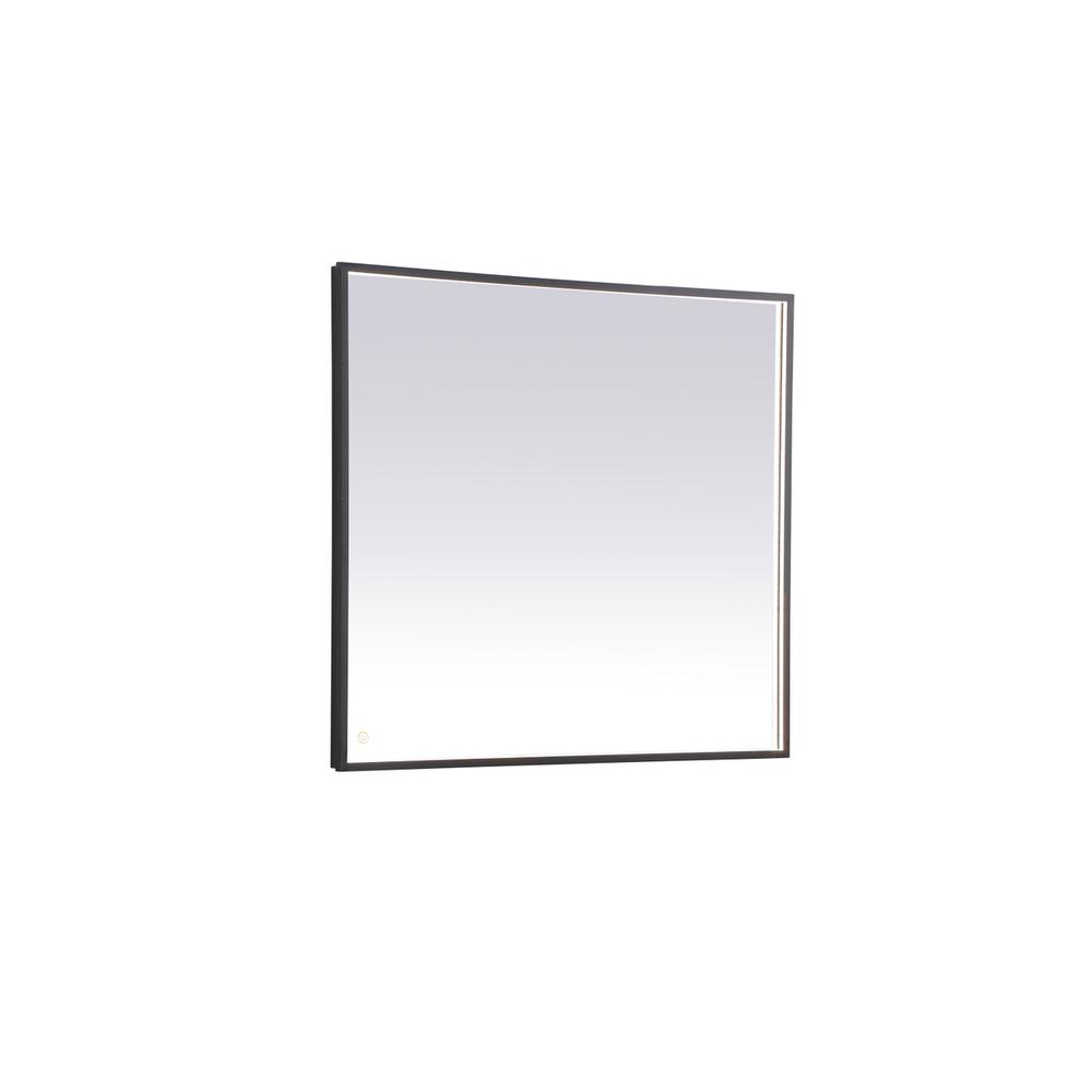 Pier 36x40 inch LED mirror with adjustable color temperature