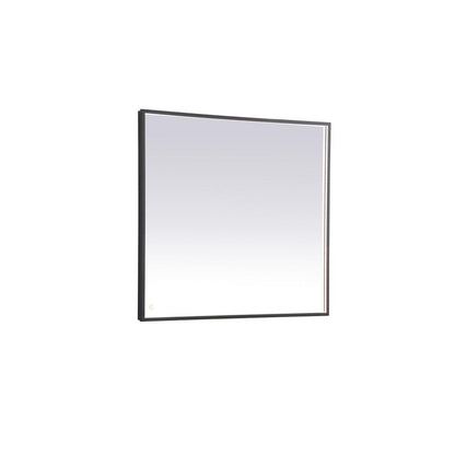 Pier 36x40 inch LED mirror with adjustable color temperature