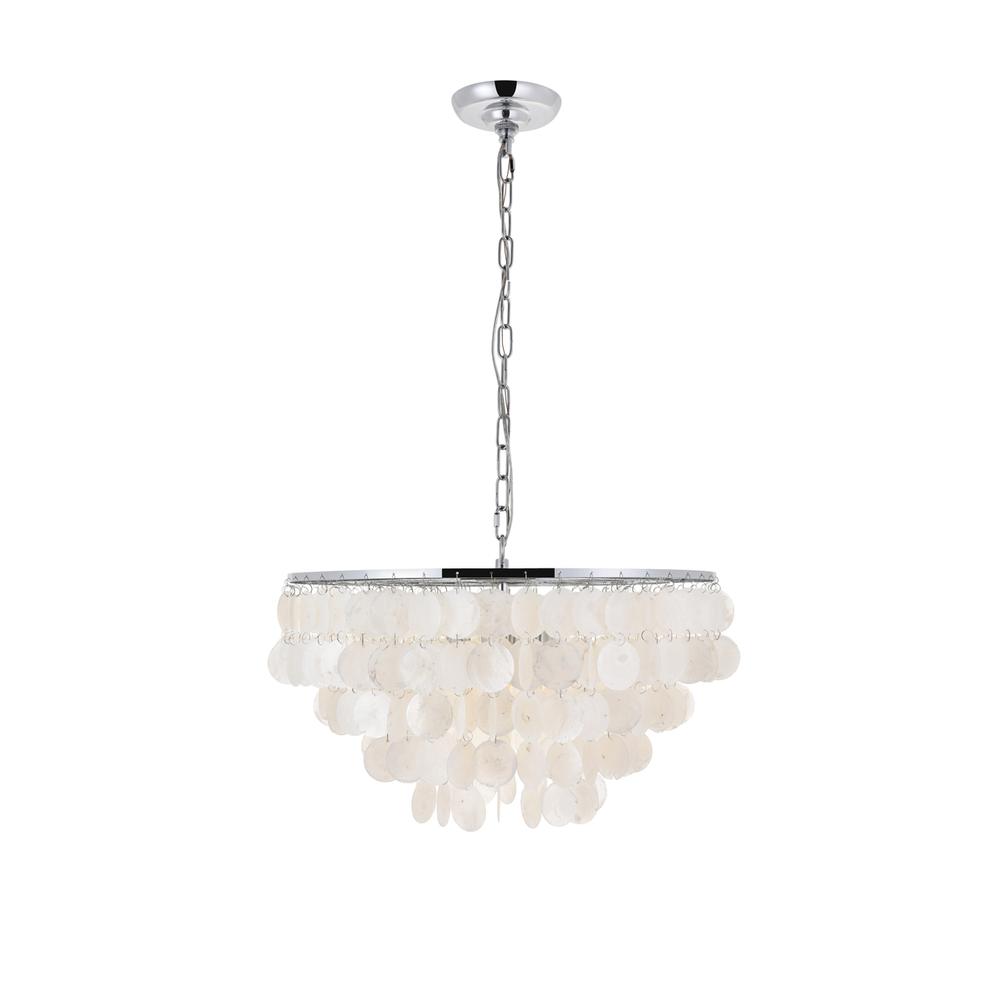 Selene 4 light Chrome Pendant