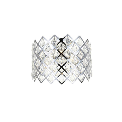 Lyla 13 inch flush mount in chrome