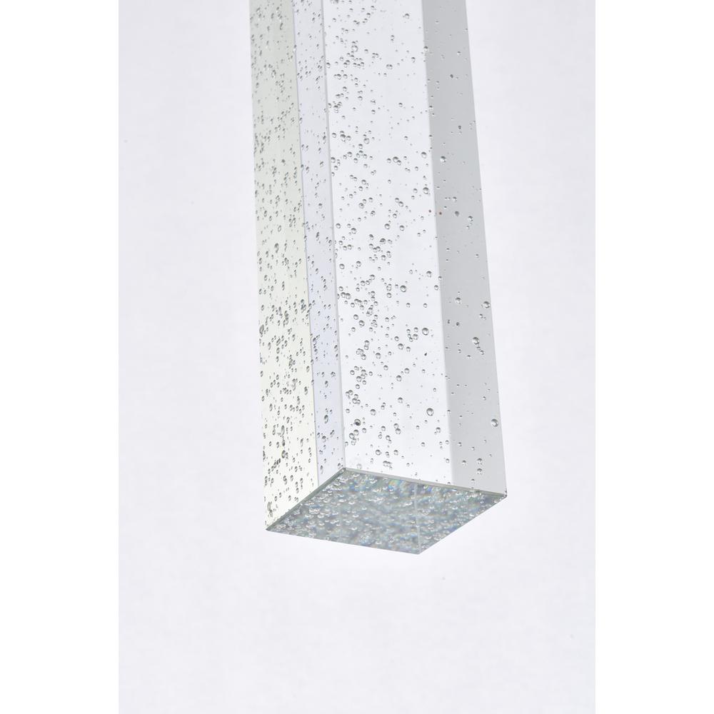 Weston 6 lights pendant in black