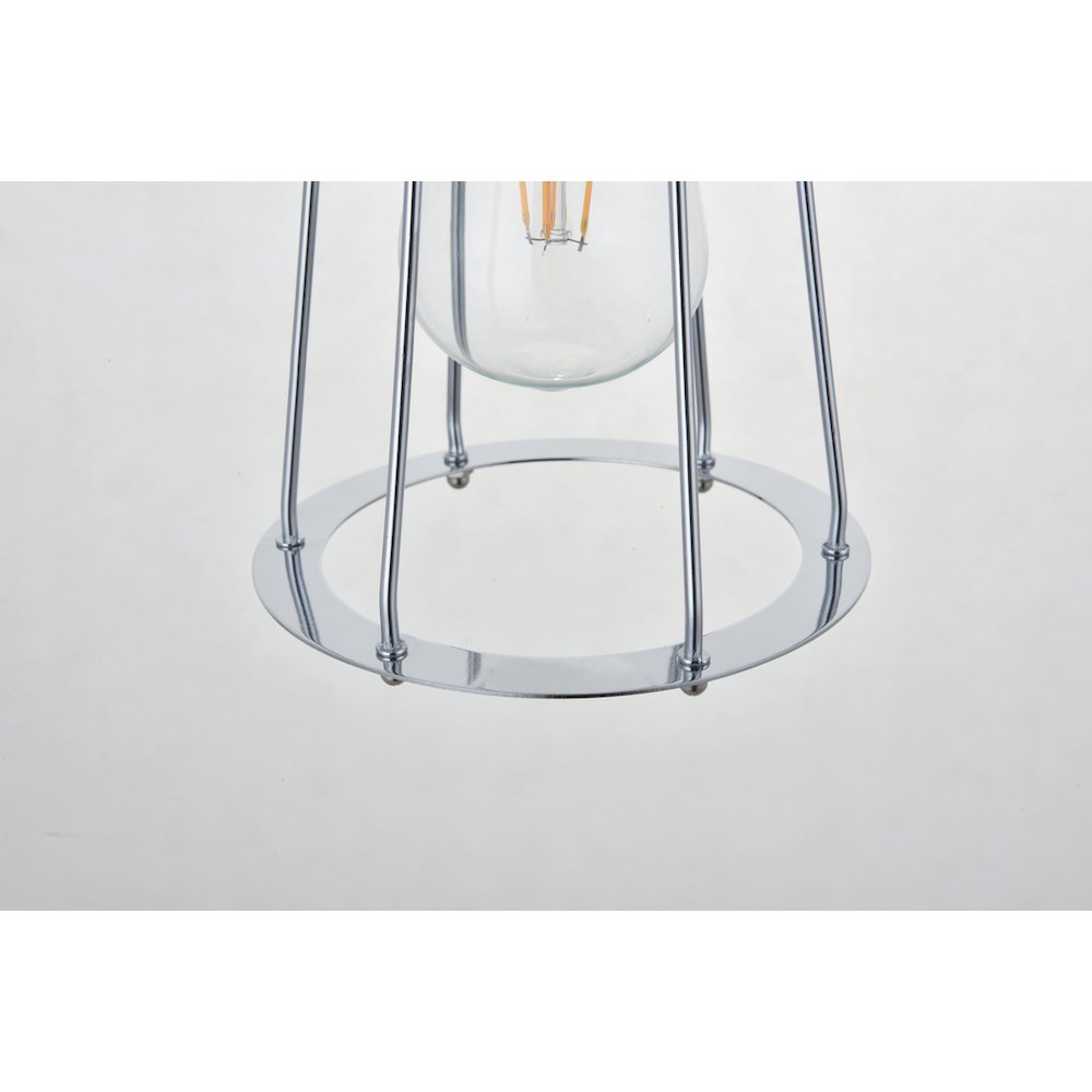 Auspice 1 Light Chrome Pendant
