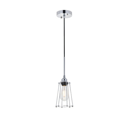 Auspice 1 Light Chrome Pendant