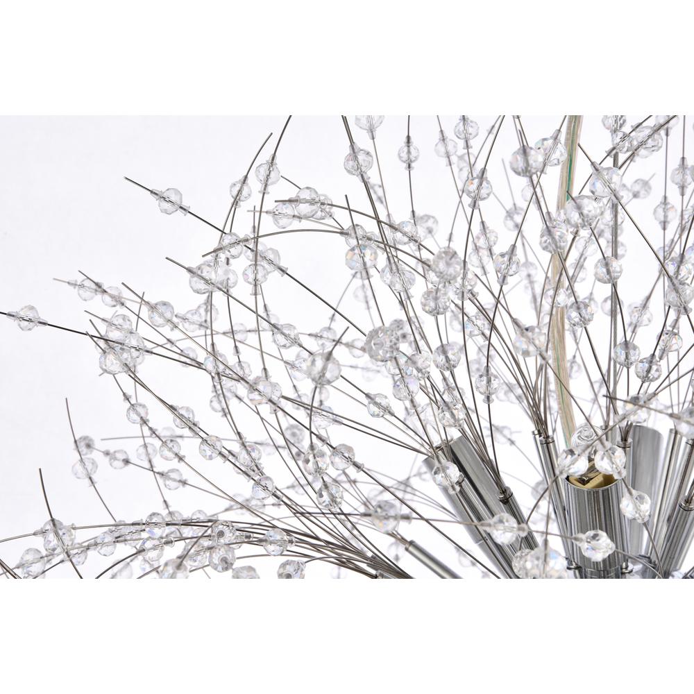 Solace 12 lights Chrome pendant