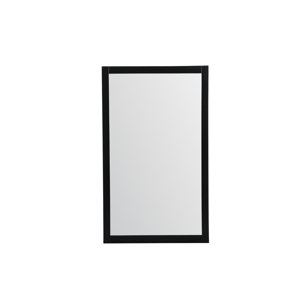 Aqua vanity mirror 60x36 inch in black