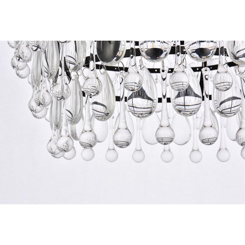 Nordic 5 lights black pendant