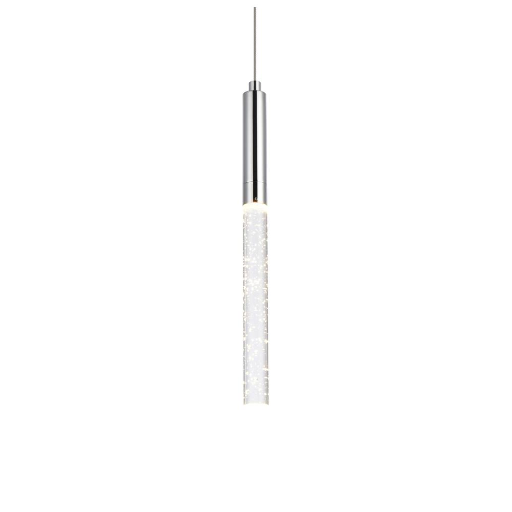 Ruelle 1 light Chrome Pendant