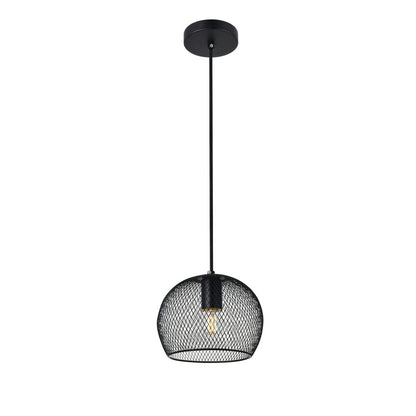 Keller 1 Light Black Pendant
