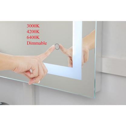 Helios 42in x 72in Hardwired LED mirror