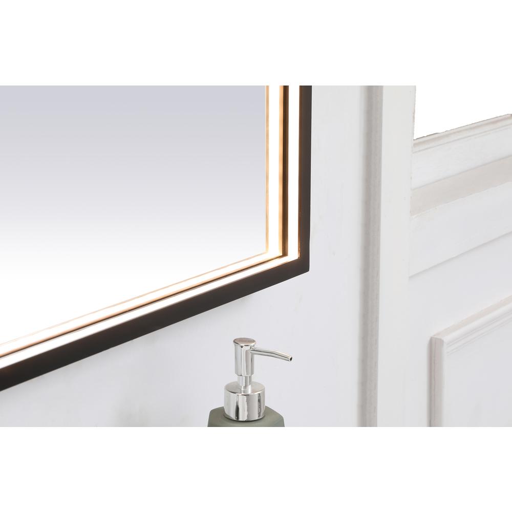 Pier 36x36 inch LED mirror with adjustable color temperature