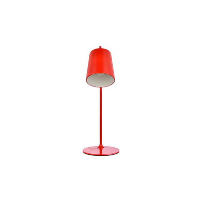 Leroy 1 light red table lamp