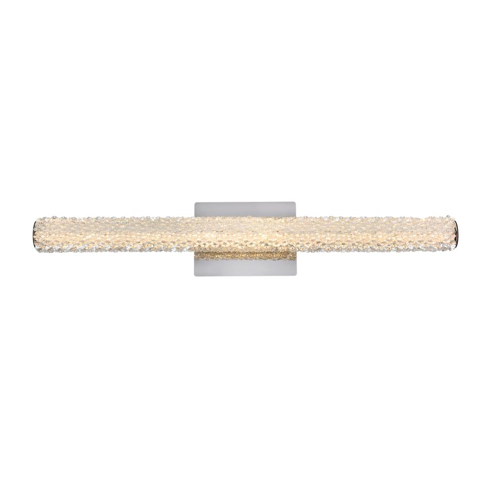 Bowen 30 inch Adjustable LED Wall Sconce in Chrome