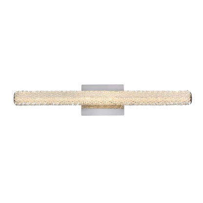 Bowen 30 inch Adjustable LED Wall Sconce in Chrome