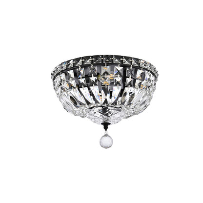 Tranquil 12 inch black flush mount