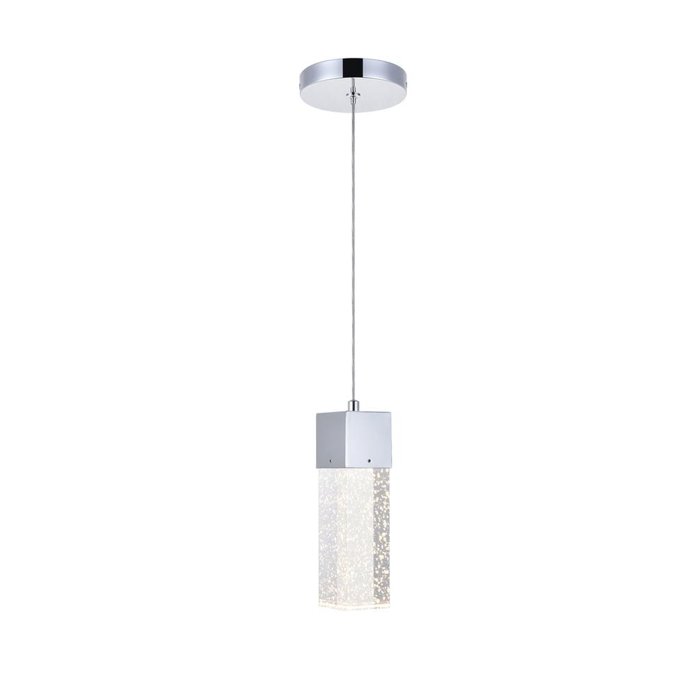Novastella 1 light Chrome LED Pendant