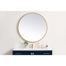 Pier 39 inch LED mirror with adjustable color temperature