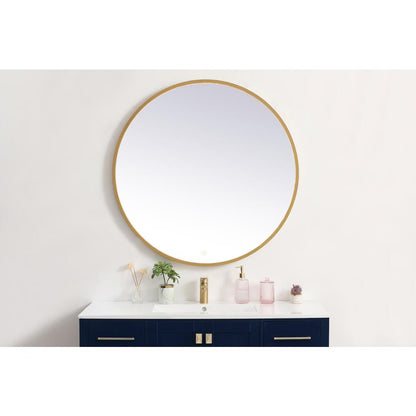 Pier 39 inch LED mirror with adjustable color temperature