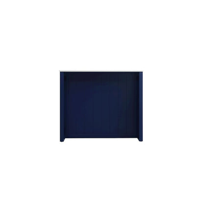 42 inch Kitchen Island in Blue