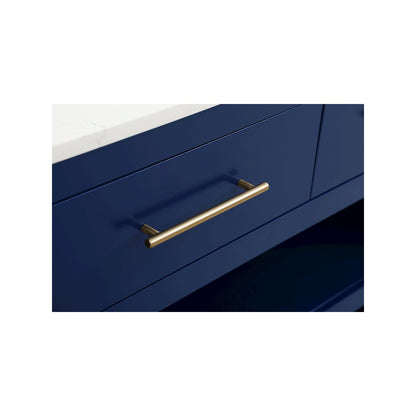 42 inch Kitchen Island in Blue