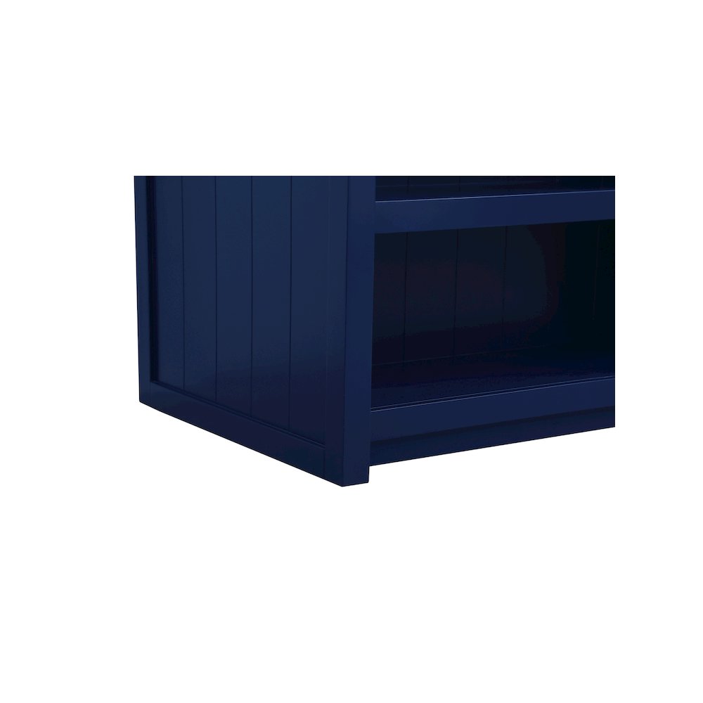 42 inch Kitchen Island in Blue