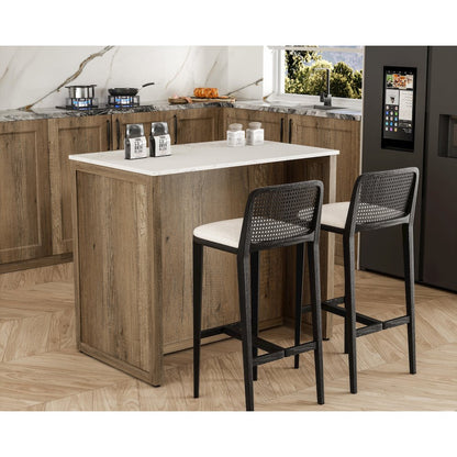 42 inch Kitchen Island in Natural Oak