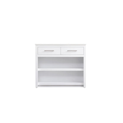 42 inch Kitchen Island in White