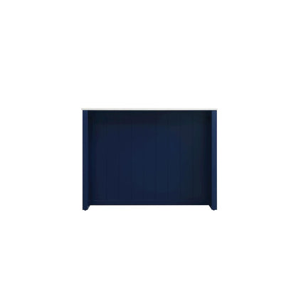 48 inch Kitchen Island in Blue