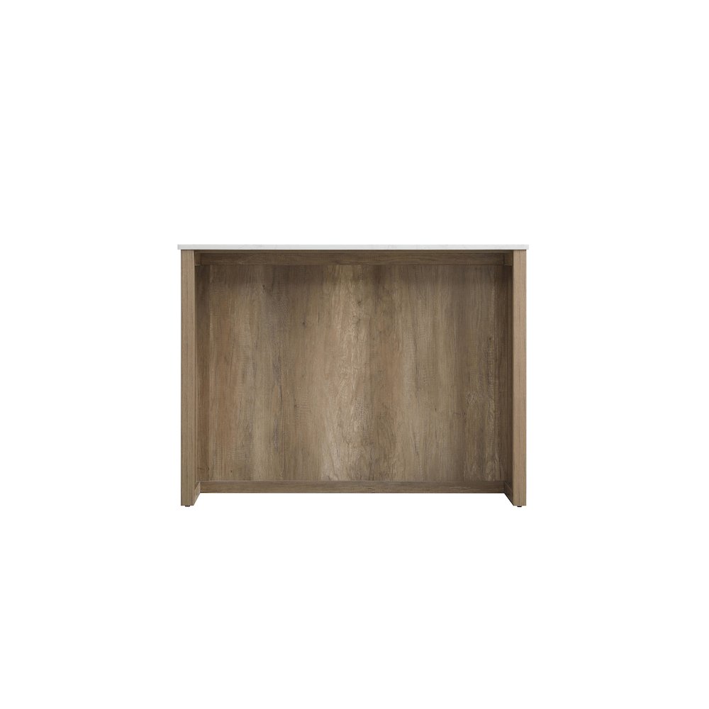 48 inch Kitchen Island in Natural Oak