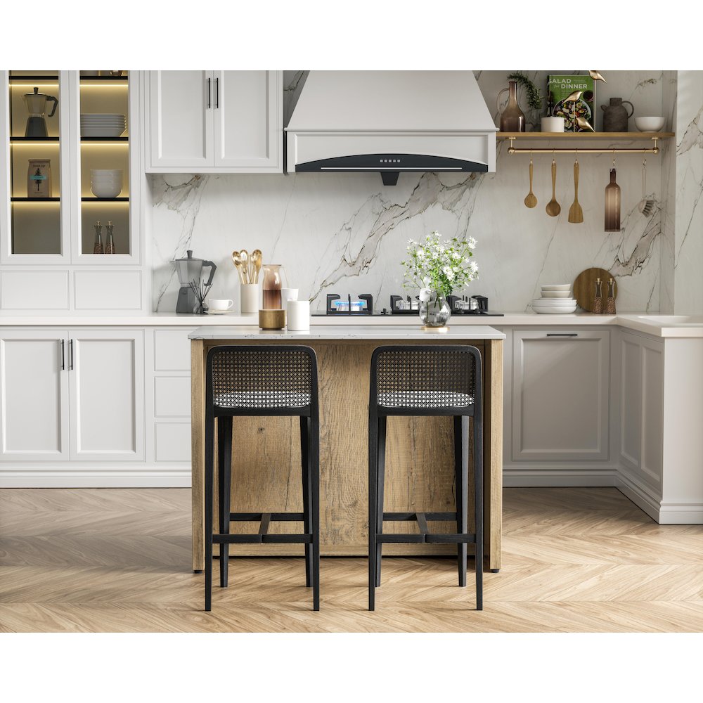 48 inch Kitchen Island in Natural Oak