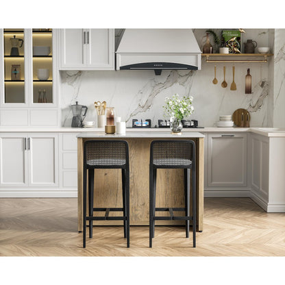 48 inch Kitchen Island in Natural Oak