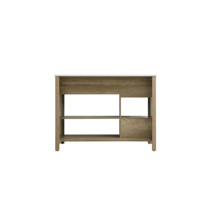 48 inch Kitchen Island in Natural Oak