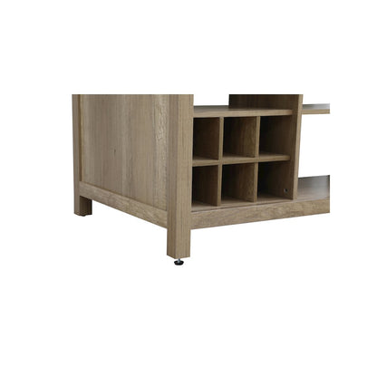 48 inch Kitchen Island in Natural Oak