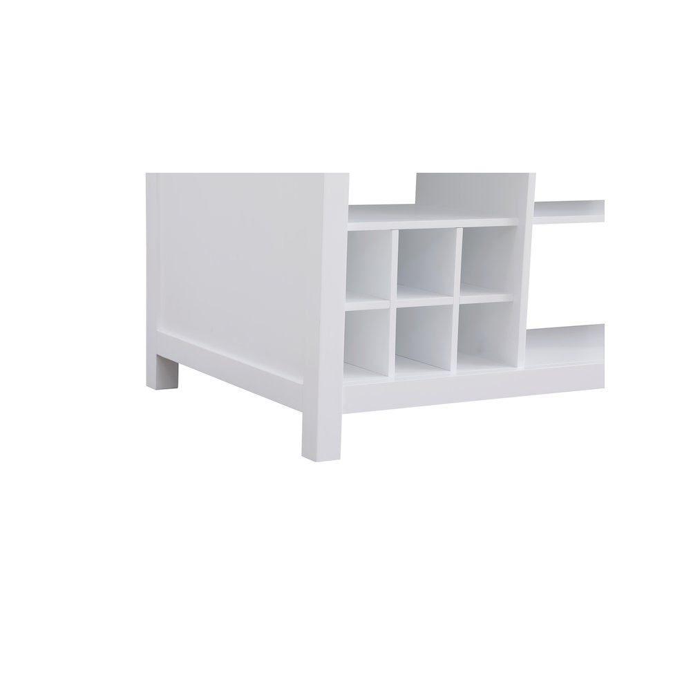 48 inch Kitchen Island in White