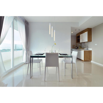 Weston 3 lights pendant in chrome