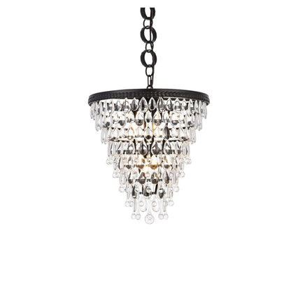 Nordic 5 lights black pendant