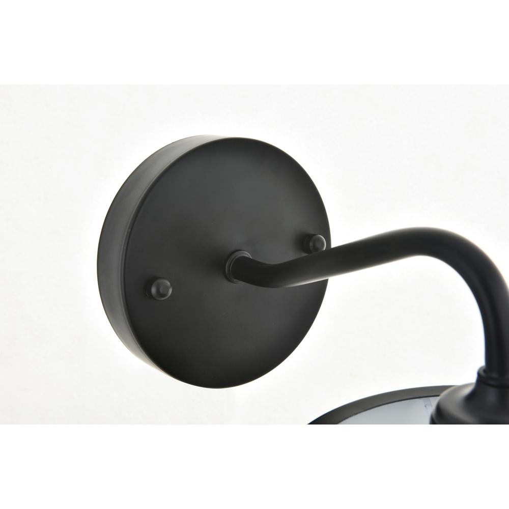 Nota 1 light black Wall Sconce