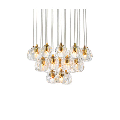 Eren 24 lights gold pendant