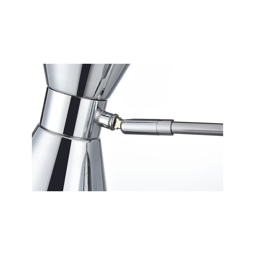 Halycon 6 Inch Wall Sconce in Chrome