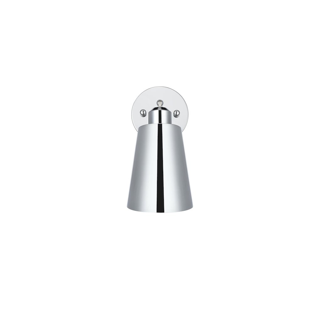 Halycon 5 Inch Wall Sconce in Chrome